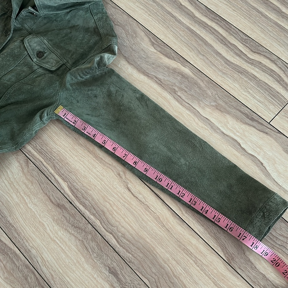 For Joseph Green Suede Jacket - Picture 10 of 11